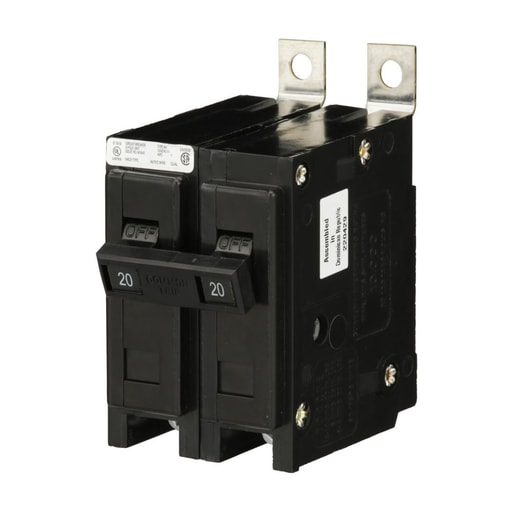 Cutler-Hammer / Eaton - Eaton Electrical BAB2080 Quicklag Industrial Thermal Magnetic Circuit Breaker