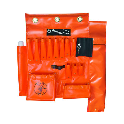 Klein Tool - Klein 51829MHS Aerial Apron with Hot Stick Pocket and Magnet