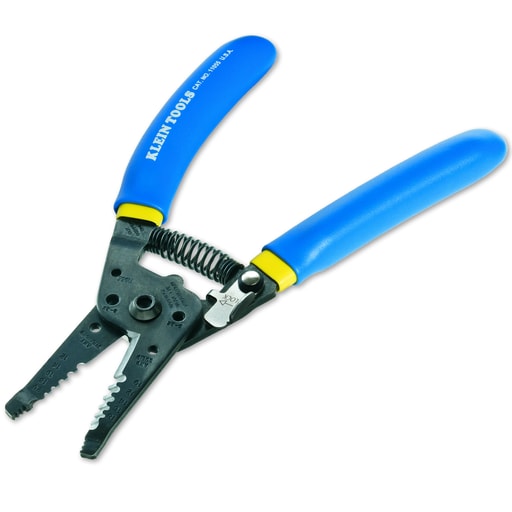 Klein Tool - Klein 11055 Klein-Kurve® Wire Stripper/Cutter (Solid #10-18 / Stranded #12-20)