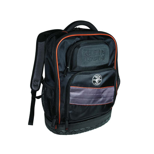 Klein Tool - Klein 55456BPL Tradesman Pro Backpack / Tool Bag, 25 Pockets, 1" Laptop Pocket