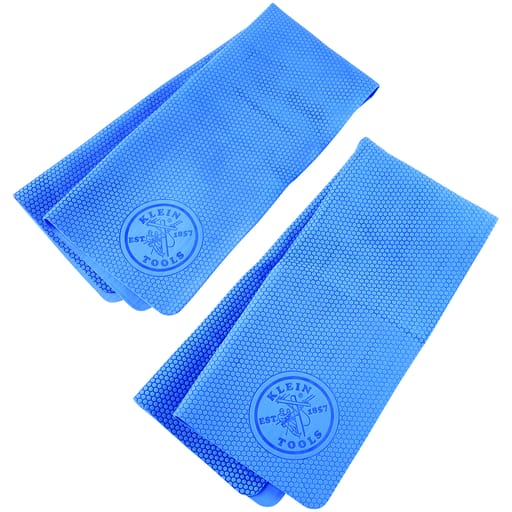 Klein Tool - Klein 60230 Cooling PVA Towel, Blue, 2-Pack