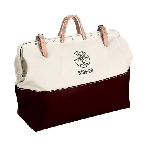 Klein Tool - Klein 5105-20 High-Bottom Canvas Tool Bag, 20"