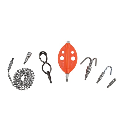 Klein Tool - Klein 56511 Fish Rod Attachment Set, 7-Piece