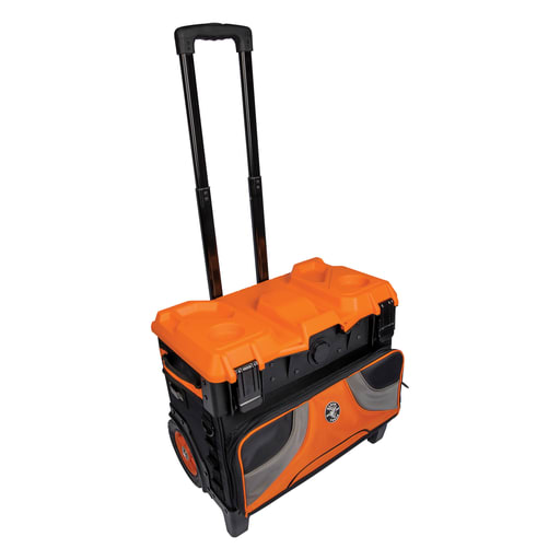Klein Tool - Klein 55473RTB Tradesman Pro Tool Master Rolling Tool Bag, 19 Pockets, 22"