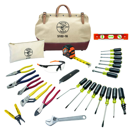 Klein Tool - Klein 80028 28pc Electrician's Tool Kit