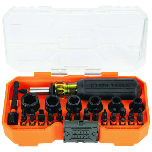 Klein Tool - Klein 33805 KNECT™ ProFlex Impact Screwdriver Bit & Socket Set, 39pc