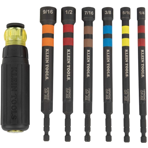 Klein Tool - KLEIN 32950 6 Pc Nut Driver Set, Ra