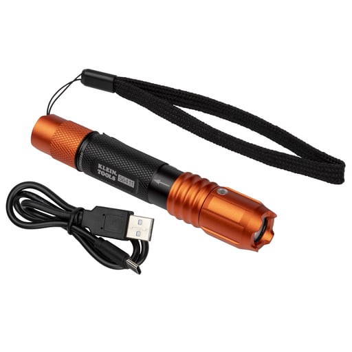 Klein Tool - Klein 56411 Rechargeable Waterproof LED Pocket Light with Lanyard