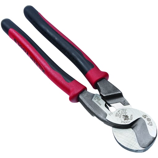 Klein Tool - Klein J63225N Journeyman™ High Leverage Cable Cutter with Stripping