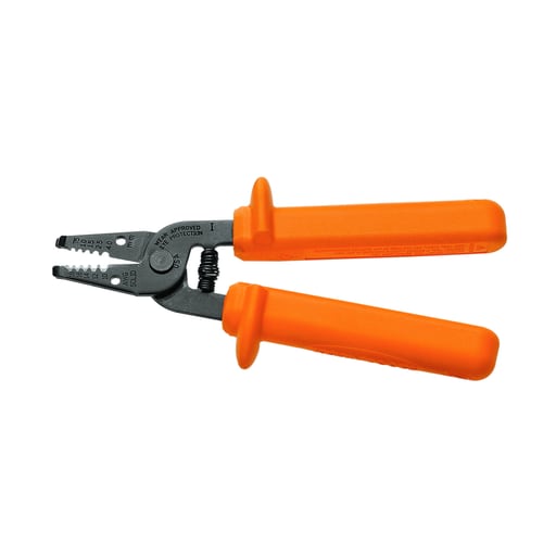 Klein Tool - Klein 11045-INS Insulated Wire Stripper/Cutter - 10-18 AWG Solid