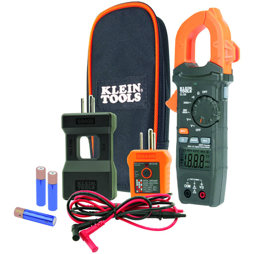 Klein Tool - KLEIN CL120KIT Clamp Meter Electric