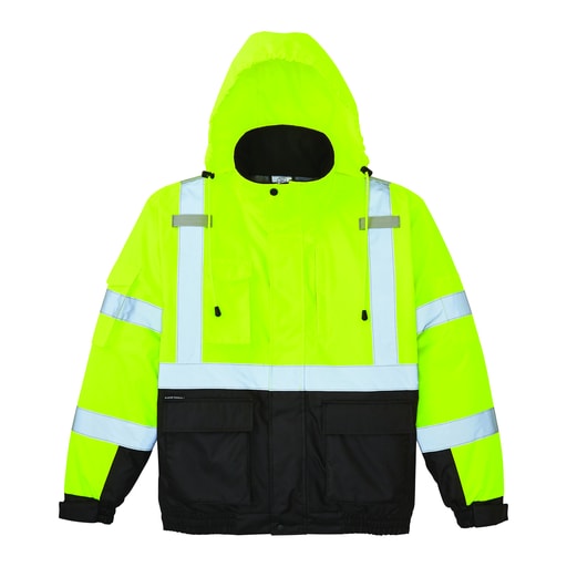 Klein Tool - Klein 60364 High-Visibility Winter Bomber Jacket - Large
