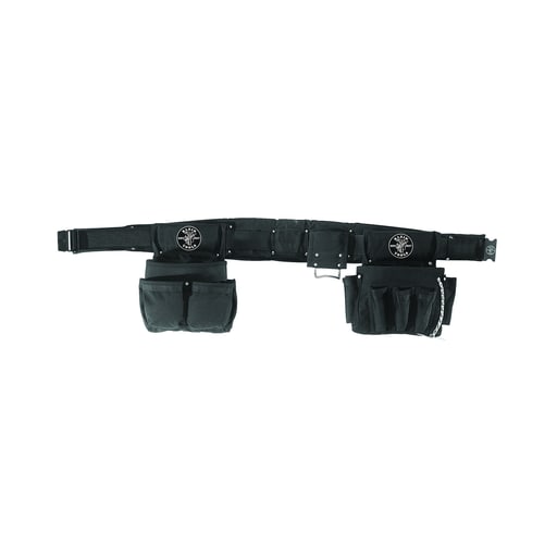 Klein Tool - Klein 5710M 4pc Electrician's Tool Belt/Pouch Combo - Medium