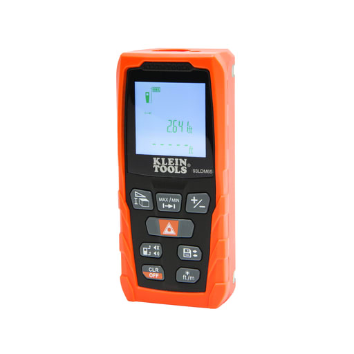 Klein Tool - Klein 93LDM65 Laser Distance Measurer, 65 ft.