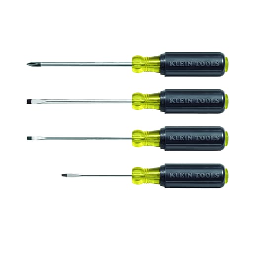 Klein Tool - Klein 85484 4-Piece Mini Cushion-Grip Screwdriver Set