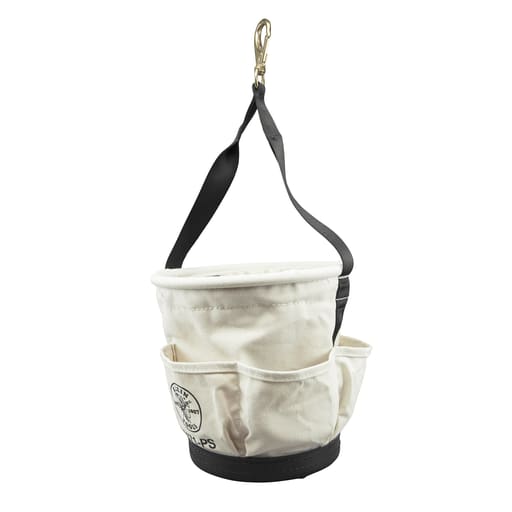 Klein Tool - Klein 5171PS Heavy-Duty Tapered Wall Bucket, 4 Pocket