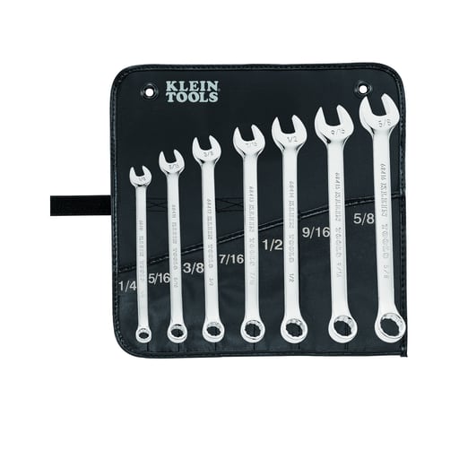 Klein Tool - Klein Tools 68400 7-Piece Combination Wrench Set