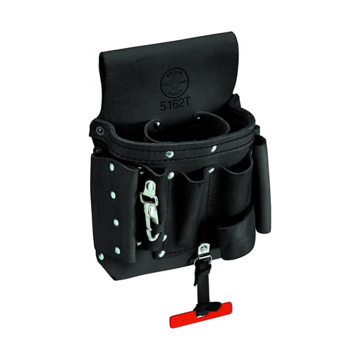 Klein Tool - Klein 5162T Extra-Capacity Tool Pouch, 8-Pocket