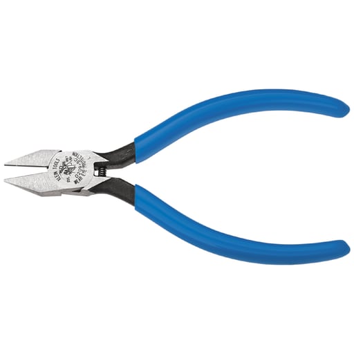 Klein Tool - Klein D209-4C Diagonal Cutting Pliers, Electronics Pliers with Pointed Nose, 4"