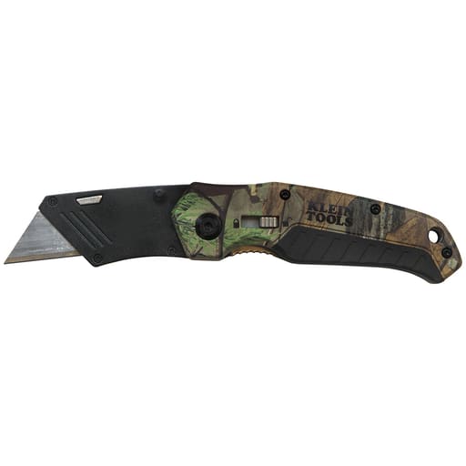 Klein Tool - Klein 44135 Folding Utility Knife, Camo, Assisted-Open