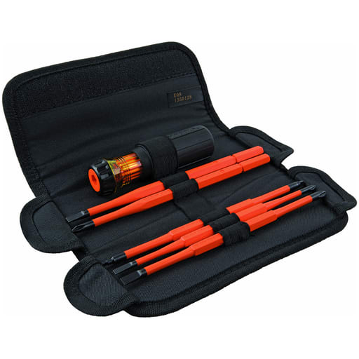 Klein Tool - Klein 32288 8-in-1 Insulated Interchangable Screwdriver Set