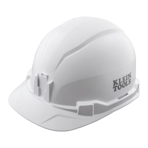 Klein Tool - Klein 60100 Hard Hat, Non-Vented Cap Style, Class-E, White