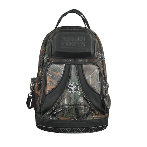Klein Tool - Klein 55421BP14CAMO Tradesman Pro Tool Bag Backpack, 39 Pockets, Camo, 14"