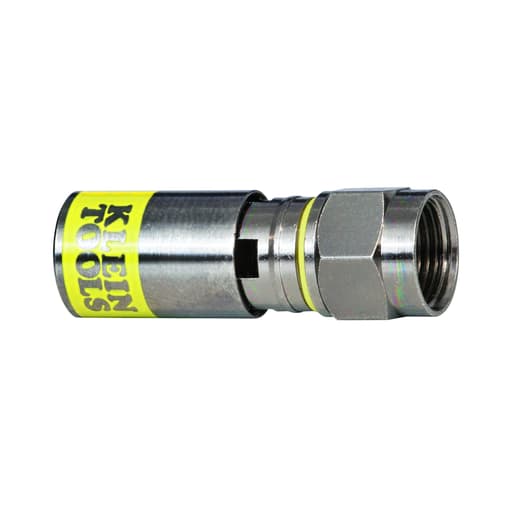 Klein Tool - Klein VDV812-606 Universal F Compression Connectors RG6/6Q 10-Pack
