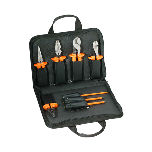 Klein Tool - Klein 33526 Basic 1000V Insulated Tool Kit, 1000-Volt, 8-Piece
