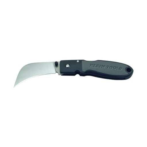 Klein Tool - Klein 44005 Lockback Knife, 2-5/8" Hawkbill Blade, Black Handle