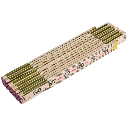 Klein Tool - Klein 900-6 Wood Folding Rule, Inside Reading