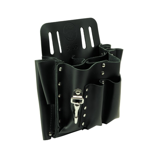 Klein Tool - Klein 5165 10 Pocket Tool Pouch Knife Snap
