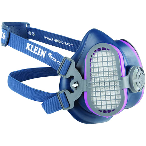 Klein Tool - Klein 60244 P100 Half-Mask Respirator, M/L