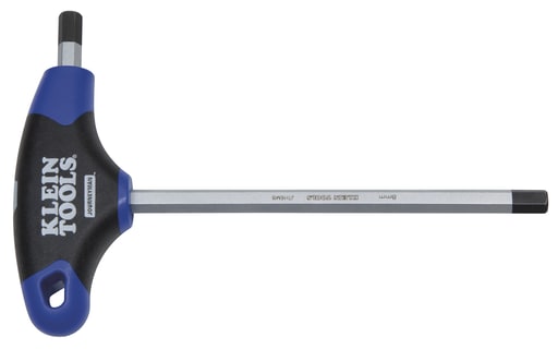 Klein Tool - Klein JTH6M4 4 mm Hex Key, Journeyman™ T-Handle, 6"