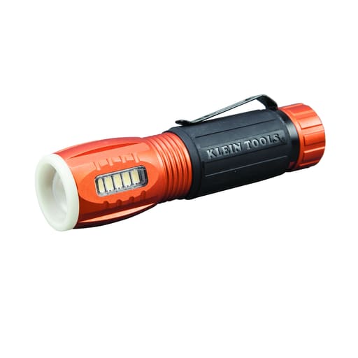 Klein Tool - Klein 56028 Flashlight w/ Worklight, Aluminum Body, LED