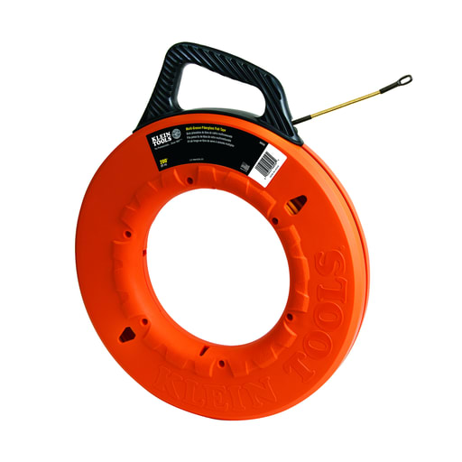Klein Tool - Klein 56056 Multi-Groove Fiberglass Fish Tape 200-Foot