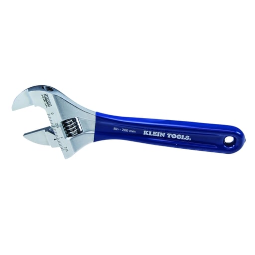Klein Tool - Klein D86936 Slim-Jaw Adjustable Wrench, 8"