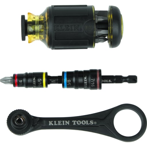 Klein Tool - KLEIN 85515HD Mini-Ratchet, Multi-B