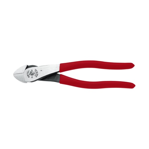 Klein Tool - Klein D238-8 Diagonal Cutting Pliers, High-Leverage, Angled Head, 8"