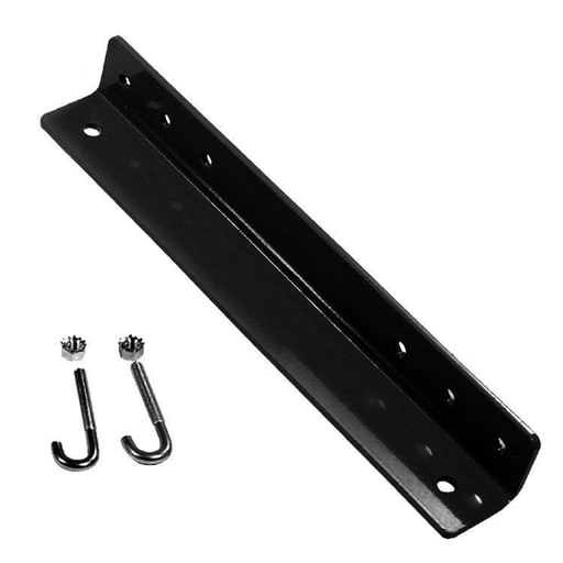 Hubbell Wiring Device - Hubbell Wiring Devices HLX0612 6 to 12 Inch Black Ladder Tray Wall Angle Support