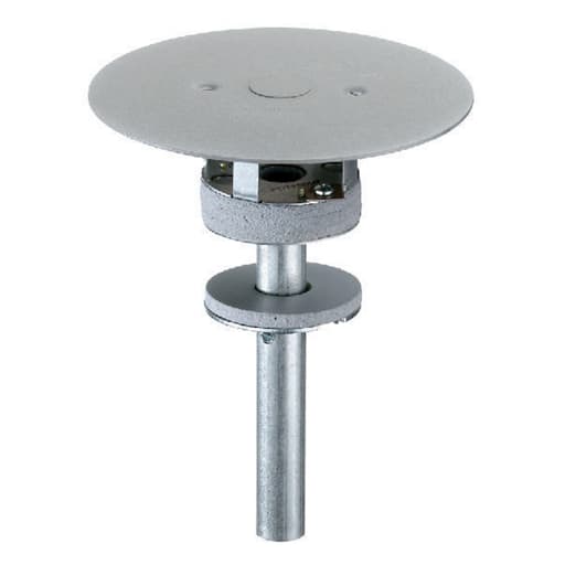 Hubbell Wiring Device - Hubbell PT7FFSDGY Gray 1-Service Flush Furniture Feed Fire Rated Poke-Through Device
