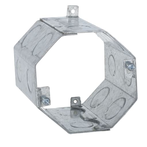 Raco Manufacturing - Raco 274 Steel Concrete Ring, 4" Deep, 1/2" & 3/4" Double Row Knockouts