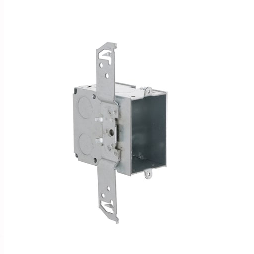 Raco Manufacturing - RACO 604 2 x 3 x 3-1/2 Inch 18 In. Pre-Galvanized Steel TS Bracket Mount Gangable Switch Box