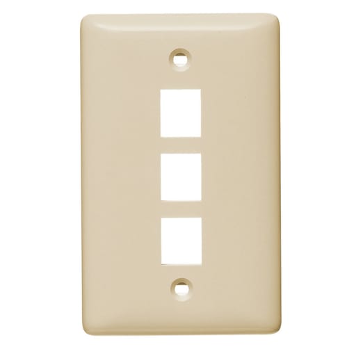 Hubbell Wiring Device - HPW NSP13LA PLATE, WALL,LABEL-LESS,