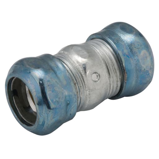 Raco Manufacturing - Raco 2926RT 1-1/2" EMT Raintight Compression Coupling, Steel