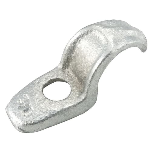 Raco Manufacturing - Raco 1303 3/4" Rigid/IMC 1-Hole Strap, Malleable Iron