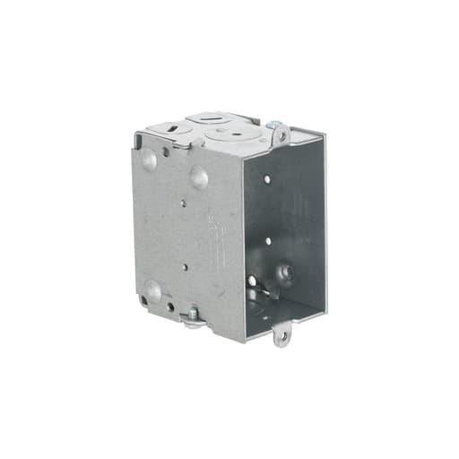 Raco Manufacturing - RACO 528 2 x 3 x 2-1/2 Inch 12.5 In. Pre-Galvanized Steel Level Bump Mount Gangable Switch Box