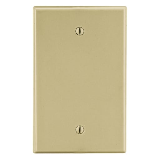 Hubbell Wiring Device - HWDK PJ13I WALLPLT, M-SIZE, 1-G, BO