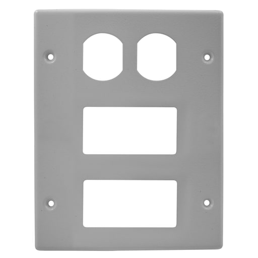 Hubbell Wiring Device - HWDK HBL6747BRRGY RACEWAY, PLT, 3G