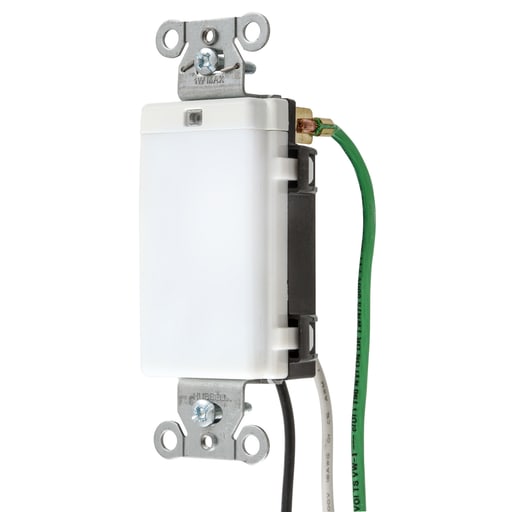 Hubbell Wiring Device - HWDK DD100NLWH NIGHTLIGHT DEC 120V,